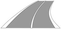 Obrázok k otázke: Ak dopravná značka vyznačuje jazdný pruh